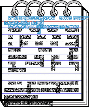 CelticBorders Regular Font