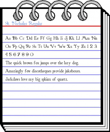 St. Nicholas Regular Font
