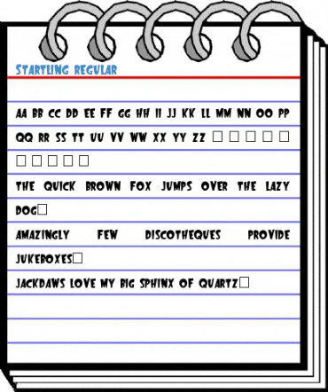 Startling Regular Font
