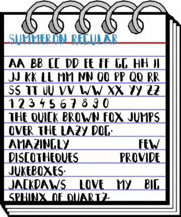 Summeron Regular Font