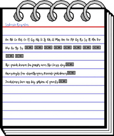 Syberic Regular Font