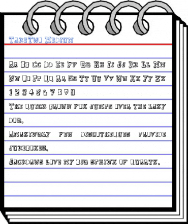 TakeTwo Medium Font