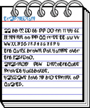 Trap Medium Font