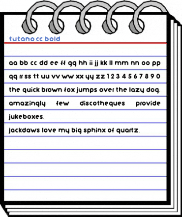 tutano.cc Bold Font