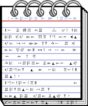 Ugaritic 3 Font