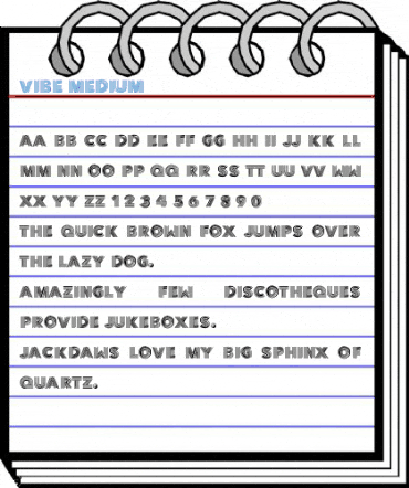 Vibe Medium Font