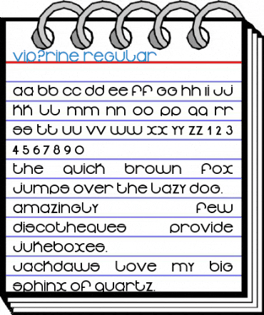 vip?rine Regular Font