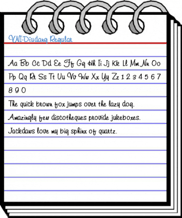 VNI-Diudang Font