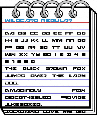 Wildcard Regular Font