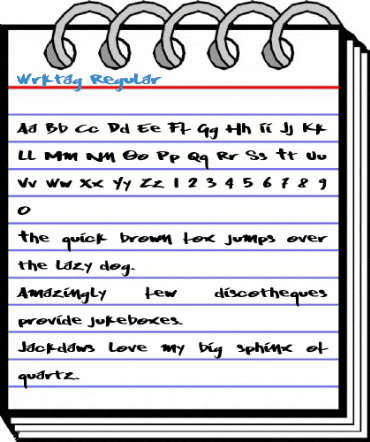 Wrktag Regular Font