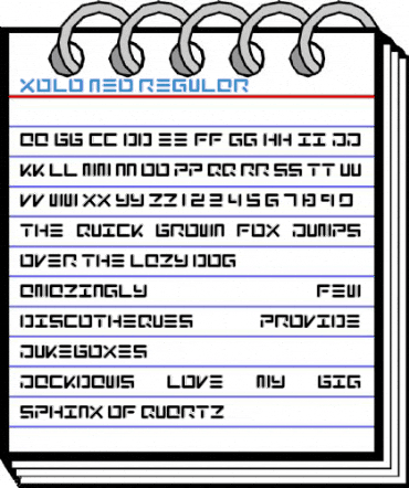 Xolo Neo Regular Font