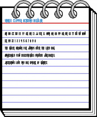 Yankee Clipper Academy Regular Font