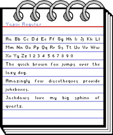 Yapix Regular Font