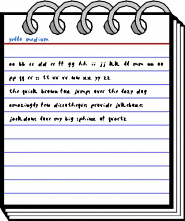 yello Medium Font