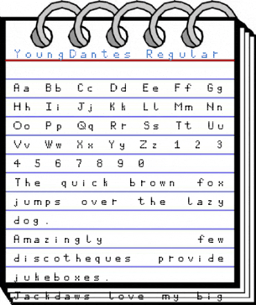 YoungDantes Regular Font
