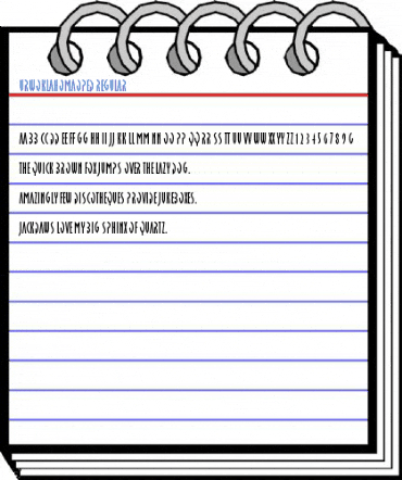 URWOklahomaOpeD Regular Font