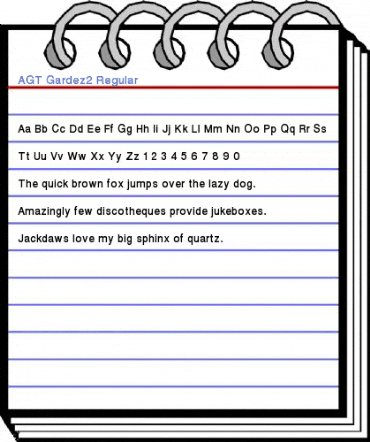 AGT Gardez2 Regular Font