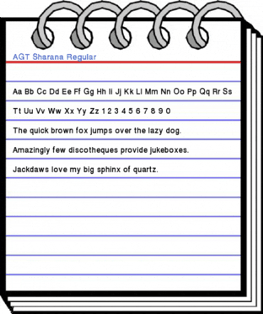 AGT Sharana Regular Font