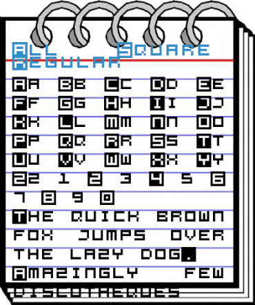 All Square Now Regular Font