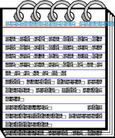 AlphanumericQR Regular Font