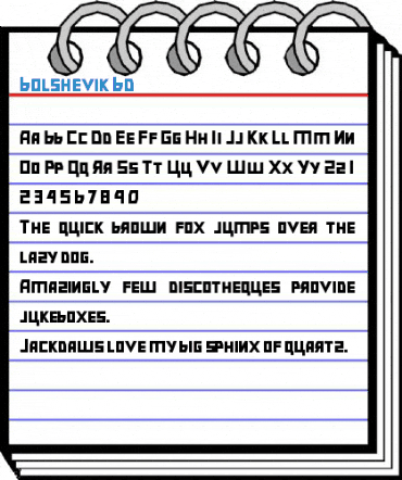 Bolshevik Bd Font