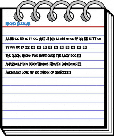 BROMO Regular Font
