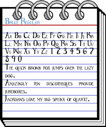 Bruce Regular Font