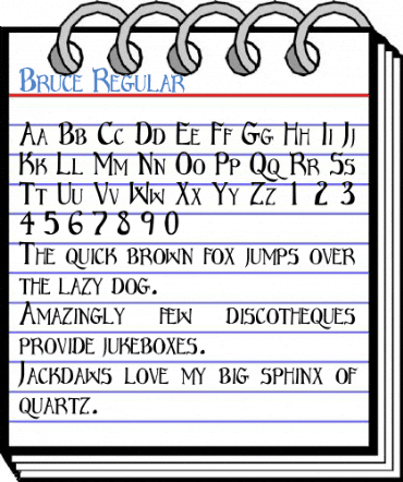 Bruce Regular Font