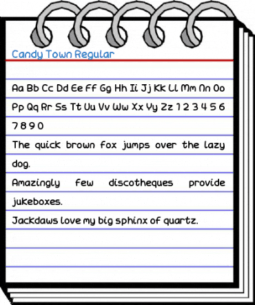 Candy Town Regular Font