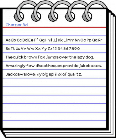 Charger Bd Font