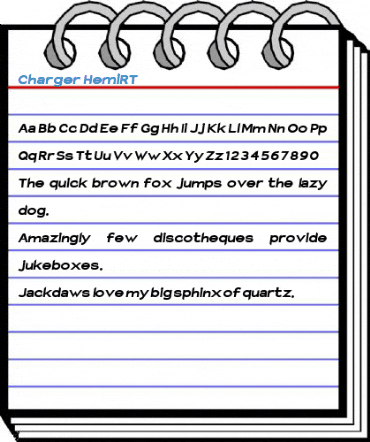Charger HemiRT Font