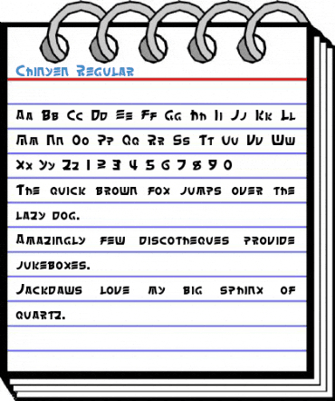Chinyen Regular Font