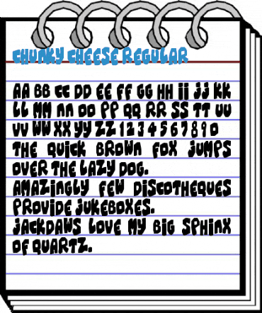 Chunky Cheese Regular Font