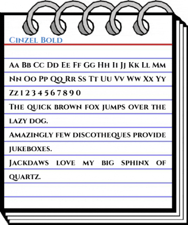 Cinzel Bold Font
