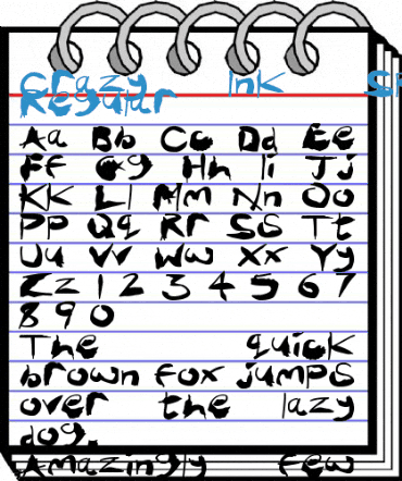 Crazy Ink Splats Regular Font