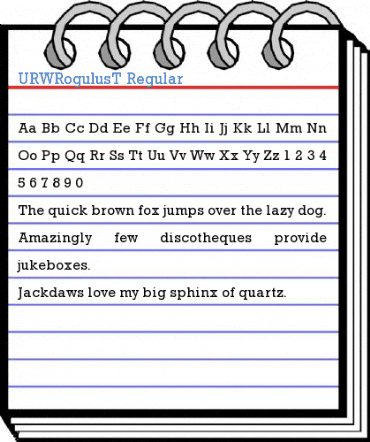 URWRogulusT Regular Font