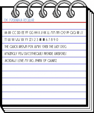 DK Soerabaja Regular Font