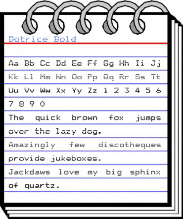 Dotrice Bold Font