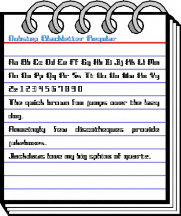 Dubstep Blackletter Regular Font