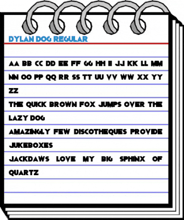 DYLAN DOG Regular Font