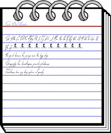 Early Bird Regular Font