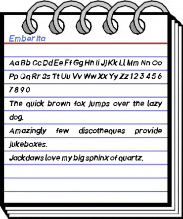 Ember Ita Font