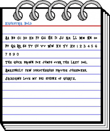 Equestria Bold Font