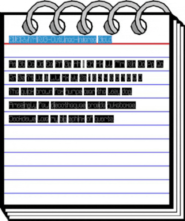 EVERYTHING-Outlined-Inverse Bold Font