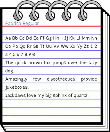 Fabrica Regular Font