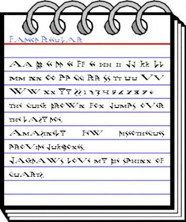 Fadgod Regular Font