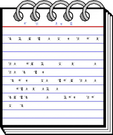 FE 10 Lil Ghosts Regular Font