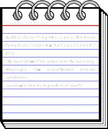 Filament Serie Five Font