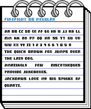 FireFight BB Regular Font