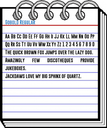 Gobold Regular Font
